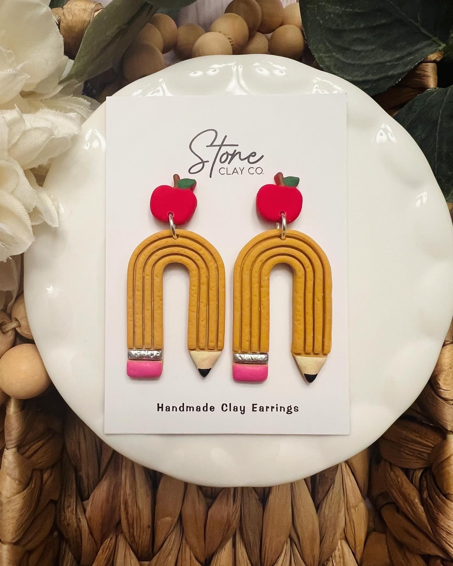 Teacher Pencil Earrings