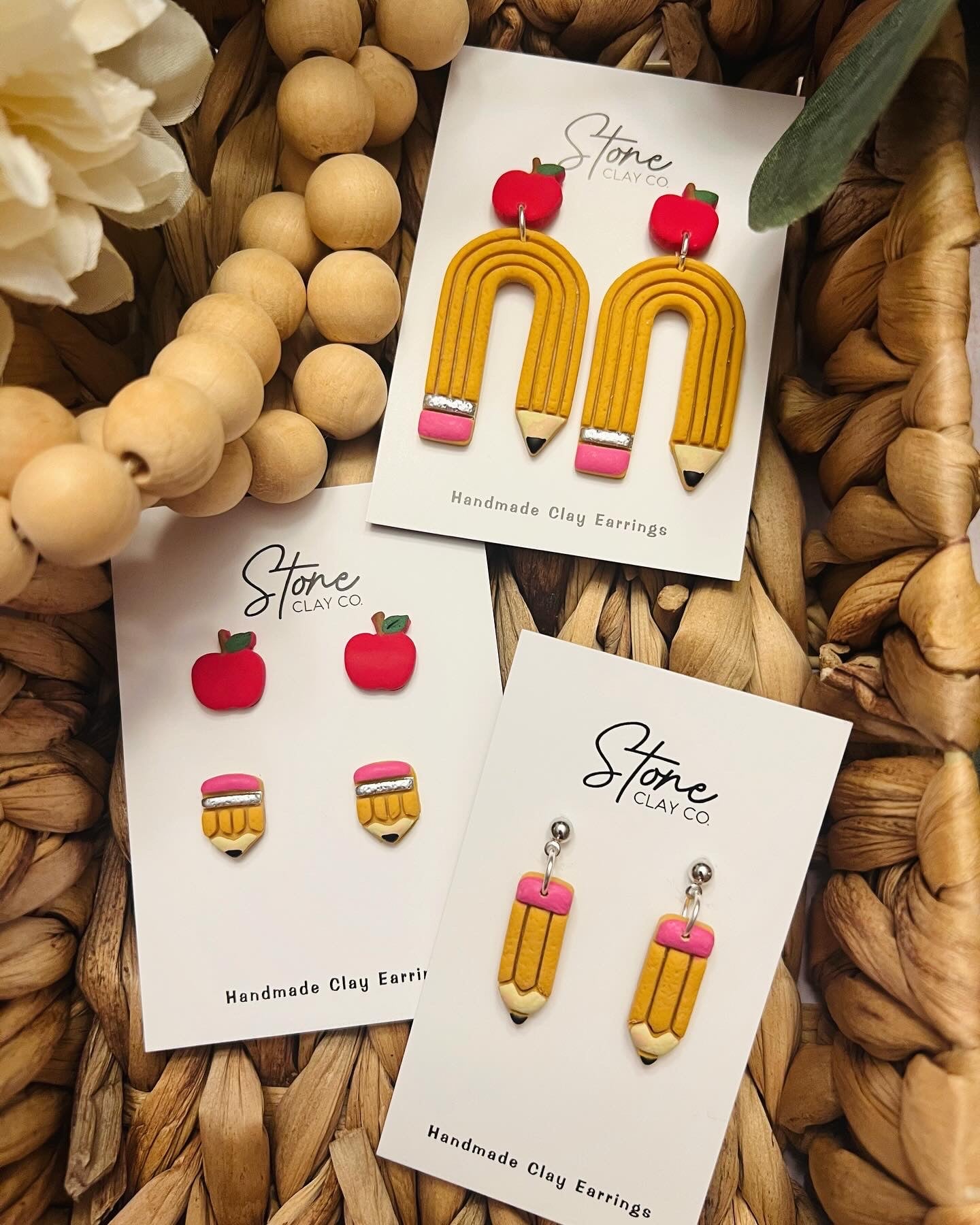 Teacher Pencil Earrings