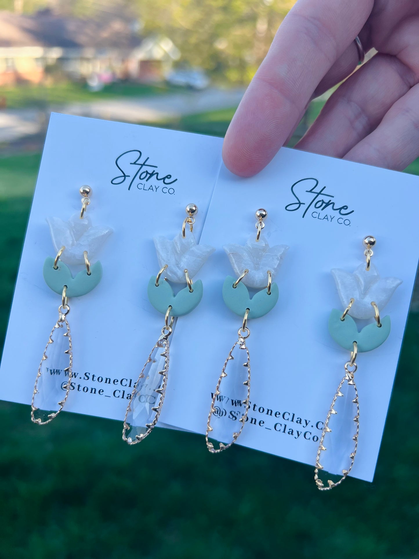 Elegant Tulip Dangles *Limited Release*
