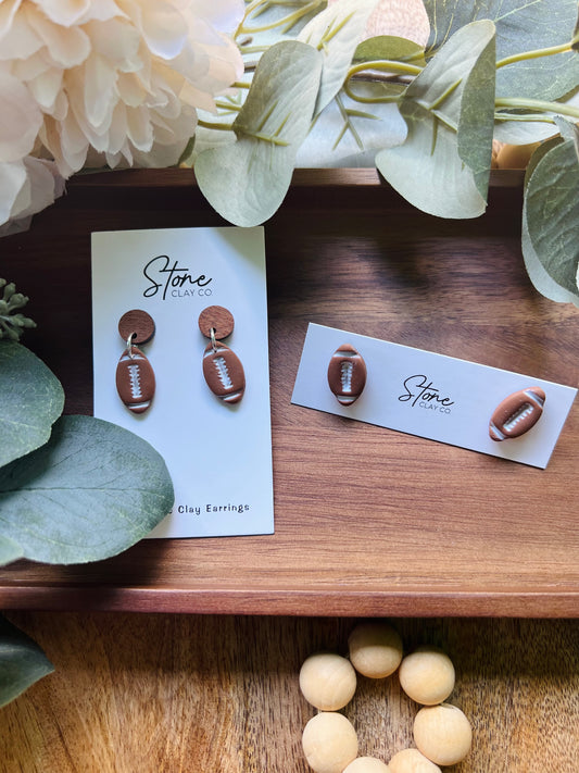 Football Earrings