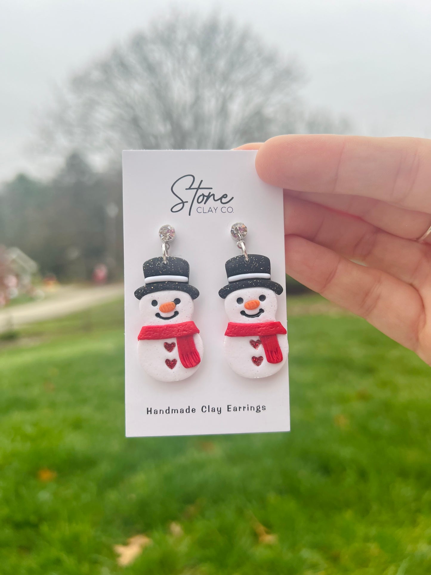 Snowman Dangles