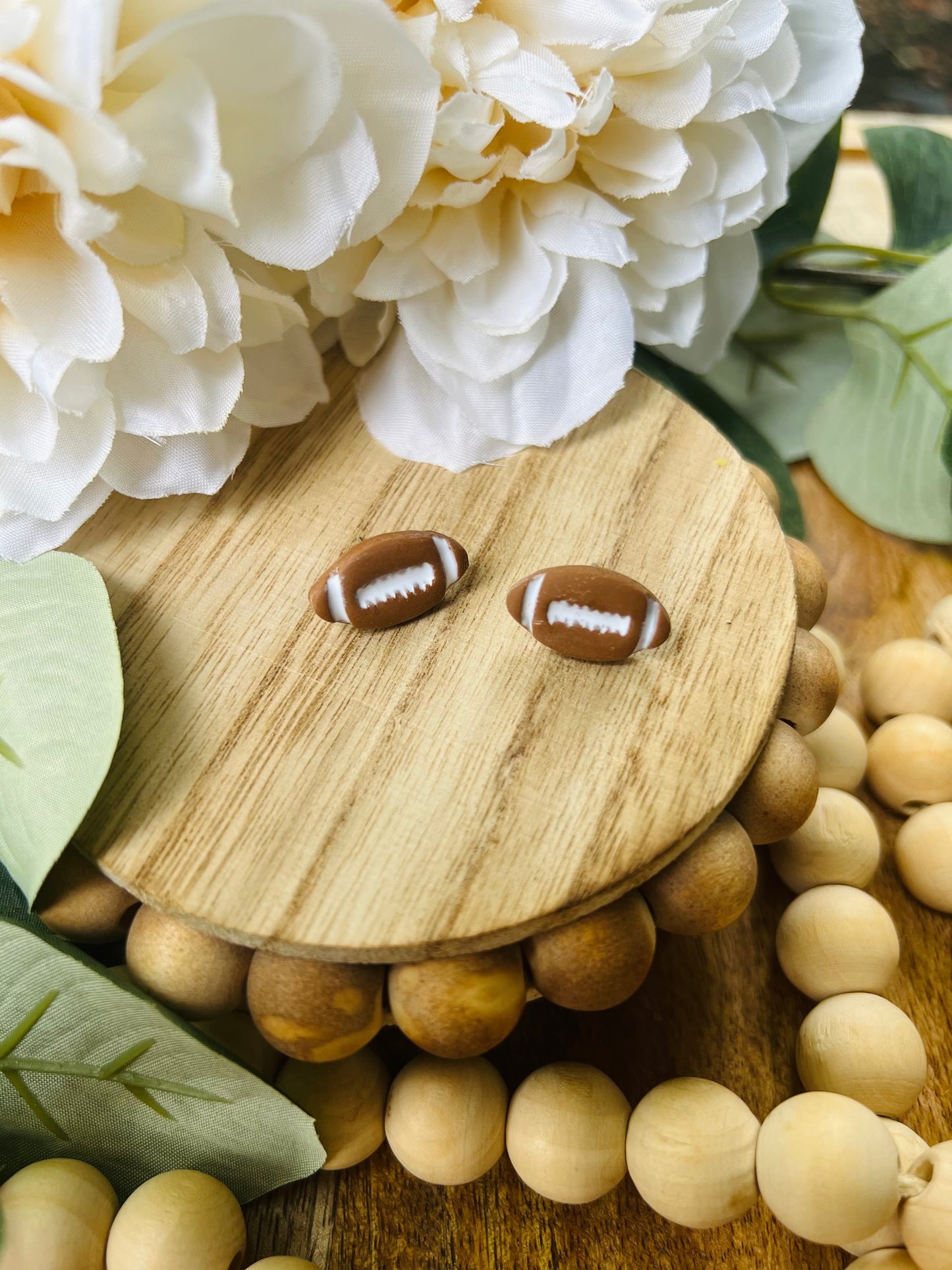 Football Earrings