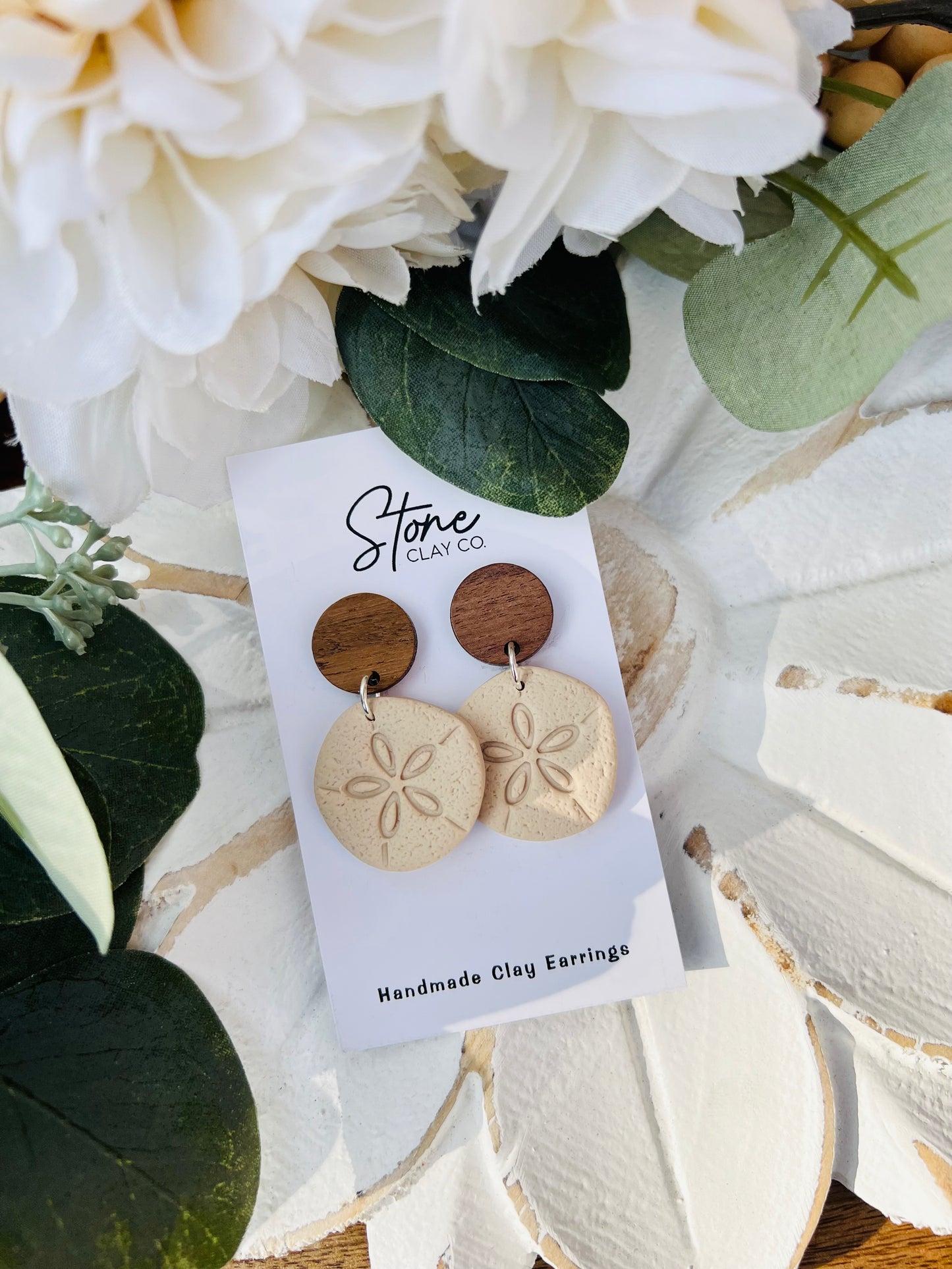 Sand Dollar Earrings