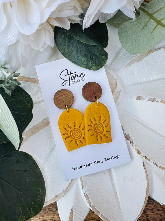 Sun Stamp Dangles