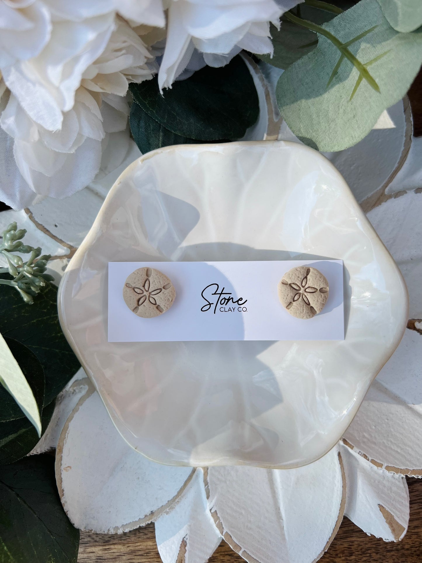 Sand Dollar Earrings