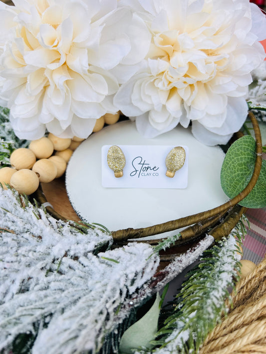 Christmas Light Bulb Studs