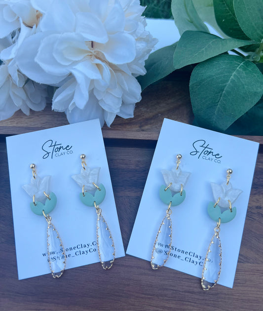 Elegant Tulip Dangles  *Limited Release*