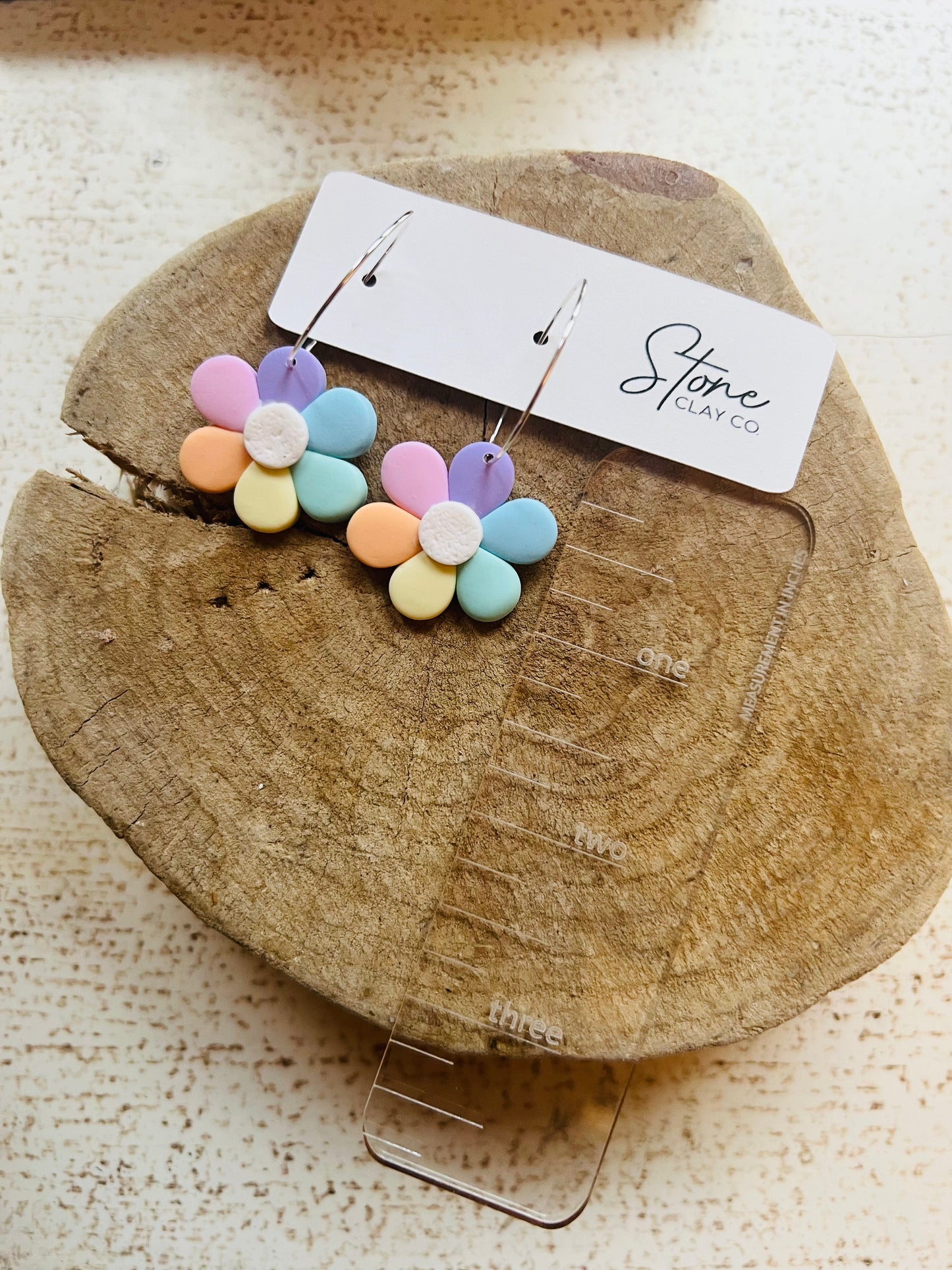 Pastel Flower Dangles